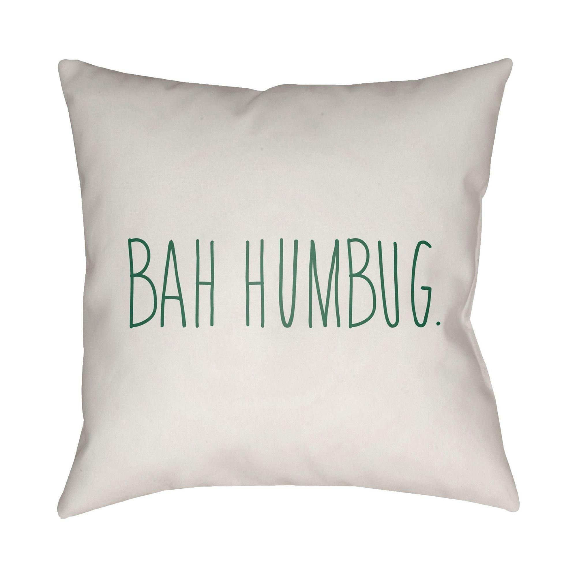 Livabliss - Bahhumbug Accent Pillow - HDY002-1818 - Canada Light Shop