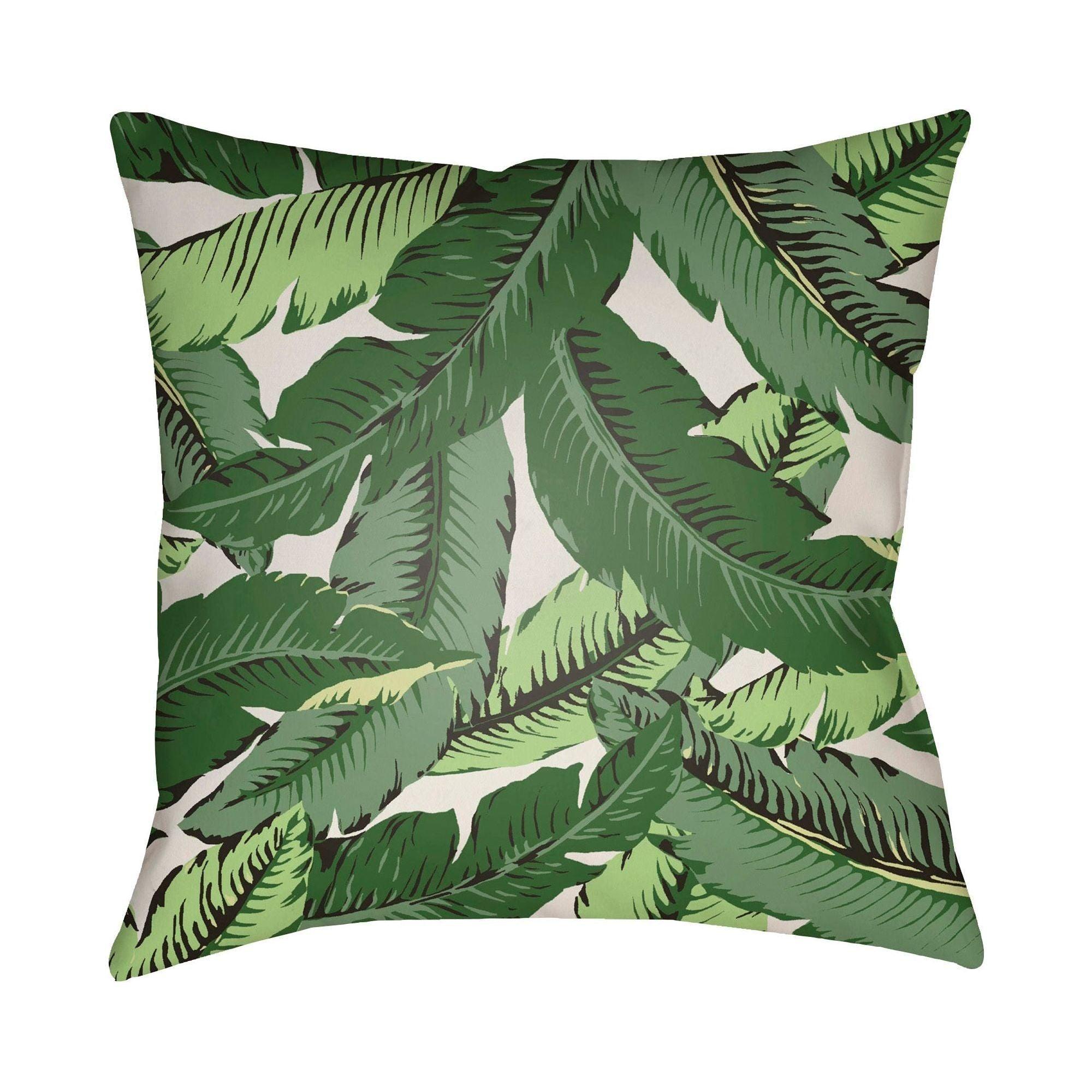 Livabliss - Banana Leaf Accent Pillow - SOL014-1818 - Canada Light Shop