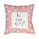 Livabliss - Be Our Guest Accent Pillow - QTE001-1818 - Canada Light Shop