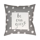 Livabliss - Be Our Guest Accent Pillow - QTE002-1818 - Canada Light Shop