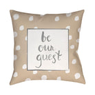 Livabliss - Be Our Guest Accent Pillow - QTE004-1818 - Canada Light Shop