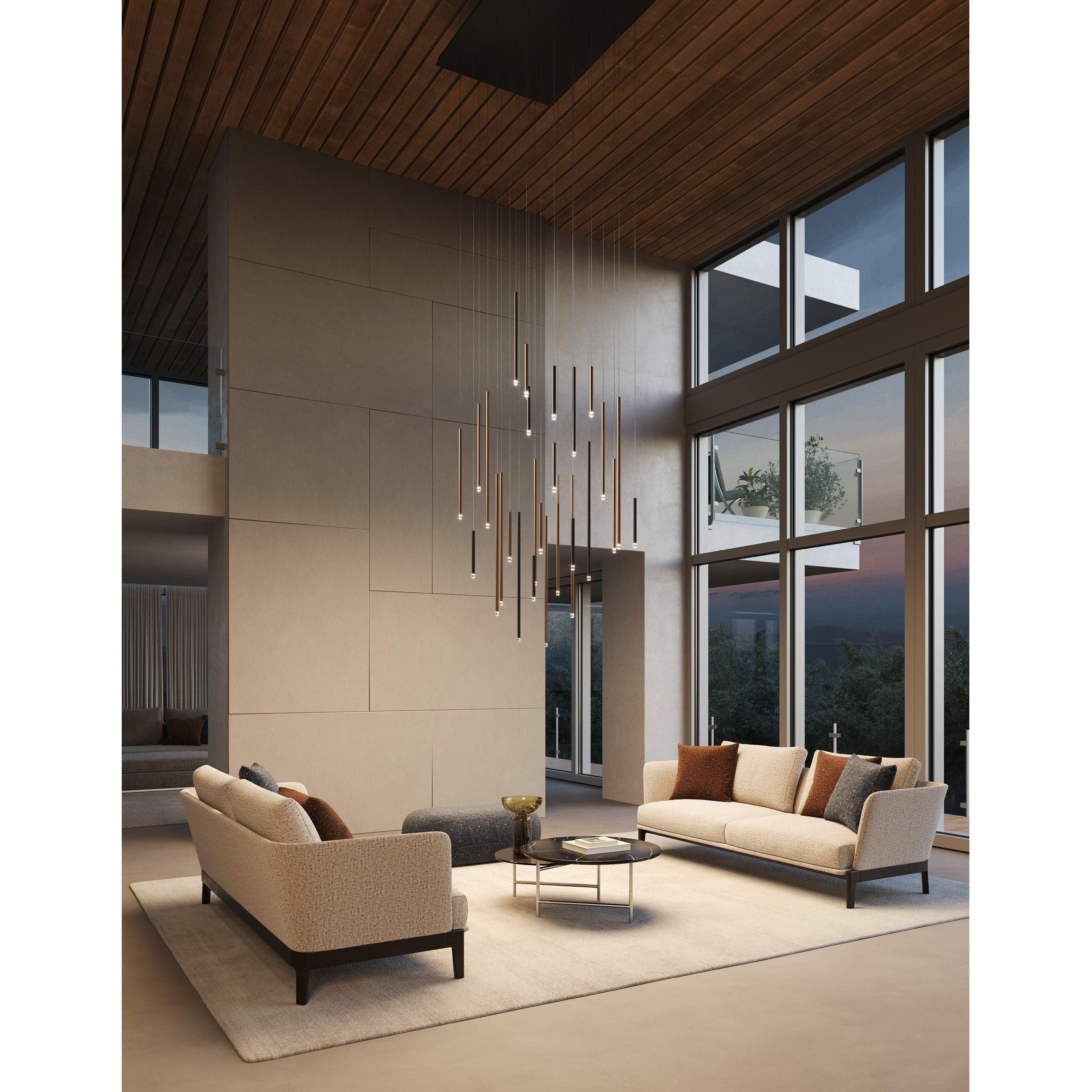 Lodes - 27 Light A-Tube Nano - Cluster Composition - 1 x R05L28 2000MU, 2 x 15824 2020U, 8 x 15824 6720U, 2 x 15823 2020U, 4 x 15823 6720U, 7 x 15822 2020U, 4 x 15822 6720U - Canada Light Shop