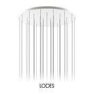 Lodes - 30 Light Jefferson Mini - Cluster Composition - 1 x R04L36 1000MU, 30 x 16821 4227U - Canada Light Shop