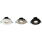 Lotus LED Lights - 3" Eyeball Gimbal LED Recessed Light - LL3G-27K-BK - Canada Light Shop