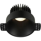 Lotus LED Lights - 4" Round Deep Regressed Trimless LED Recessed Light - LD4R-27K-4R-BR-IT - Canada Light Shop