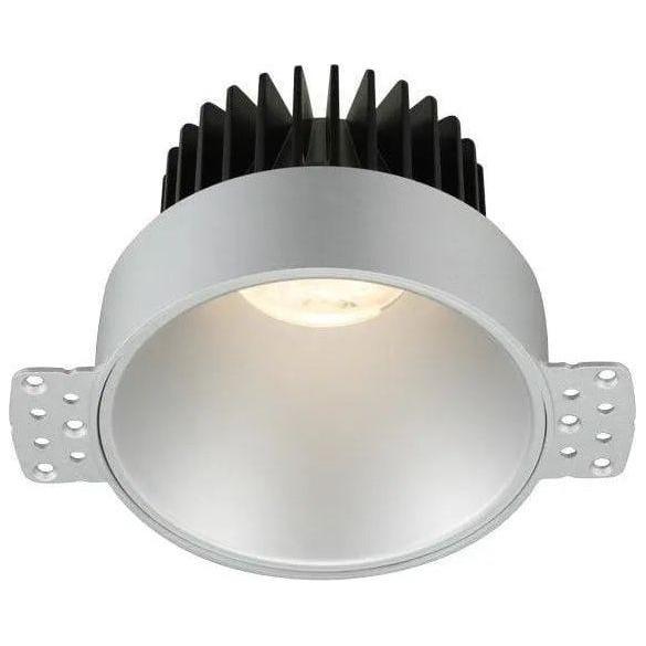 Lotus LED Lights - 4" Round Deep Regressed Trimless LED Recessed Light - LD4R-27K-4R-SR-IT - Canada Light Shop