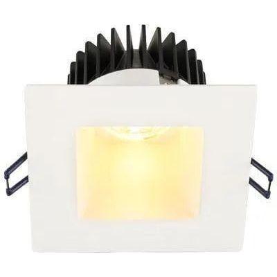 Lotus LED Lights - 4" Square Deep Regressed LED Recessed Light - LD4S-27K-4S-WR-WT - Canada Light Shop