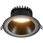 Lotus LED Lights - 6" Round Deep Regressed LED Recessed Light - LD6R-27K-BR-BT - Canada Light Shop