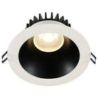 Lotus LED Lights - 6" Round Deep Regressed LED Recessed Light - LD6R-27K-BR-WT - Canada Light Shop