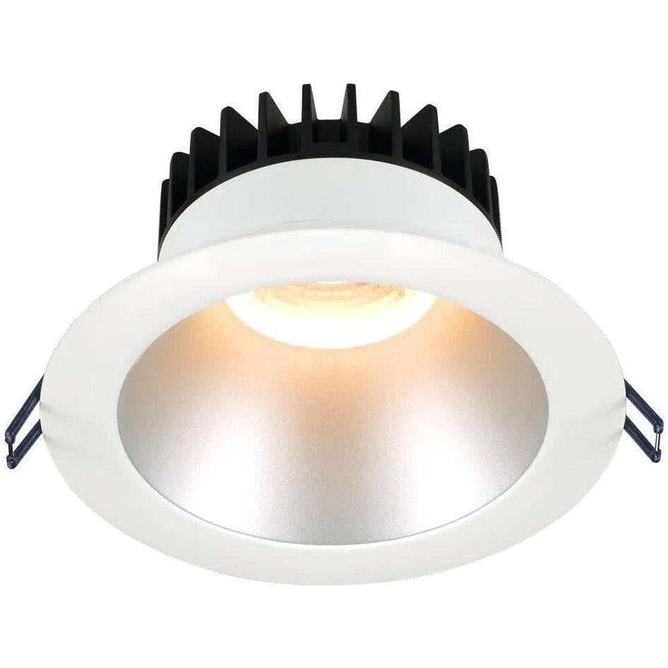 Lotus LED Lights - 6" Round Deep Regressed LED Recessed Light - LD6R-27K-SR-WT - Canada Light Shop