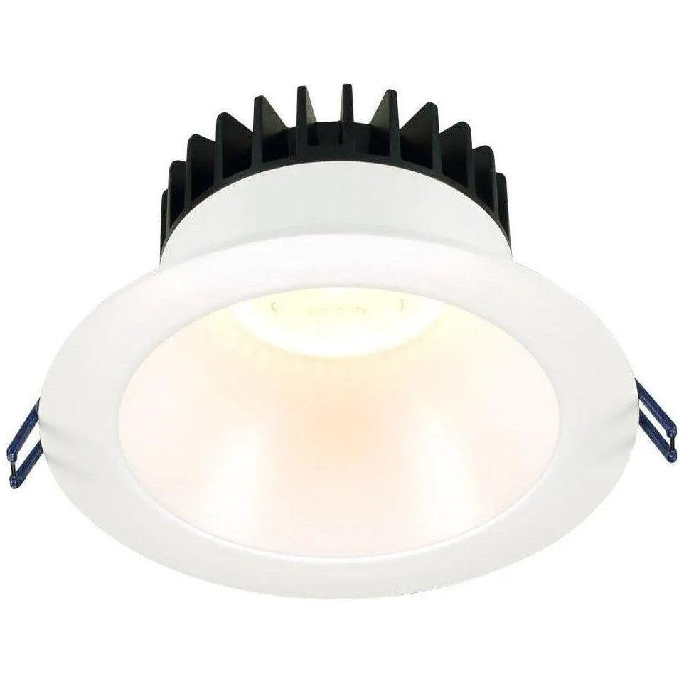 Lotus LED Lights - 6" Round Deep Regressed LED Recessed Light - LD6R-27K-WR-WT - Canada Light Shop