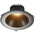 Lotus LED Lights - 8" Round Deep Regressed LED Recessed Light - LD8R-30K-BR-BT - Canada Light Shop