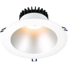 Lotus LED Lights - 8" Round Deep Regressed LED Recessed Light - LD8R-30K-HO-SR-WT - Canada Light Shop