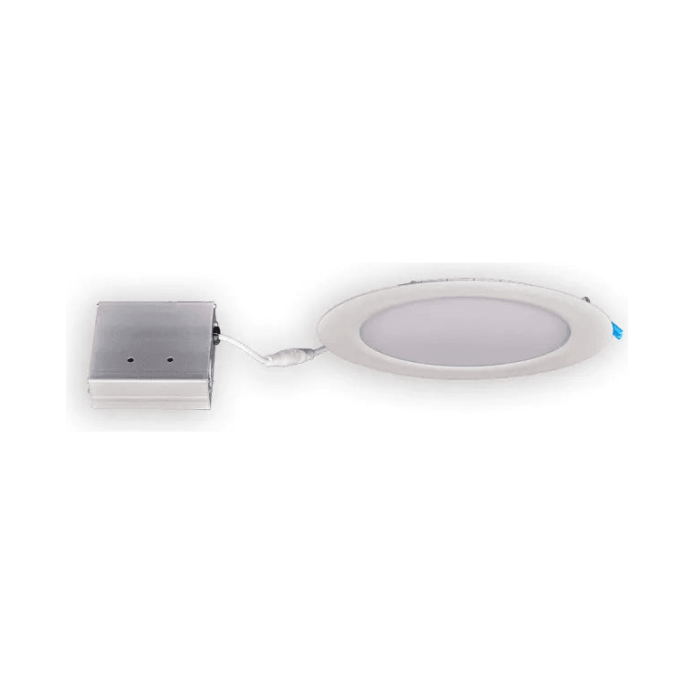 Lotus LED Lights - 8" Round Economy Recessed Light - LB8R/30K/WH - Canada Light Shop