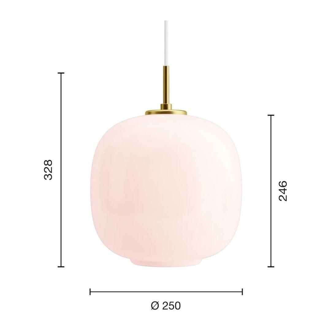 Louis Poulsen - Pale Rose VL45 Radiohus Pendant - 5741940770 - Canada Light Shop