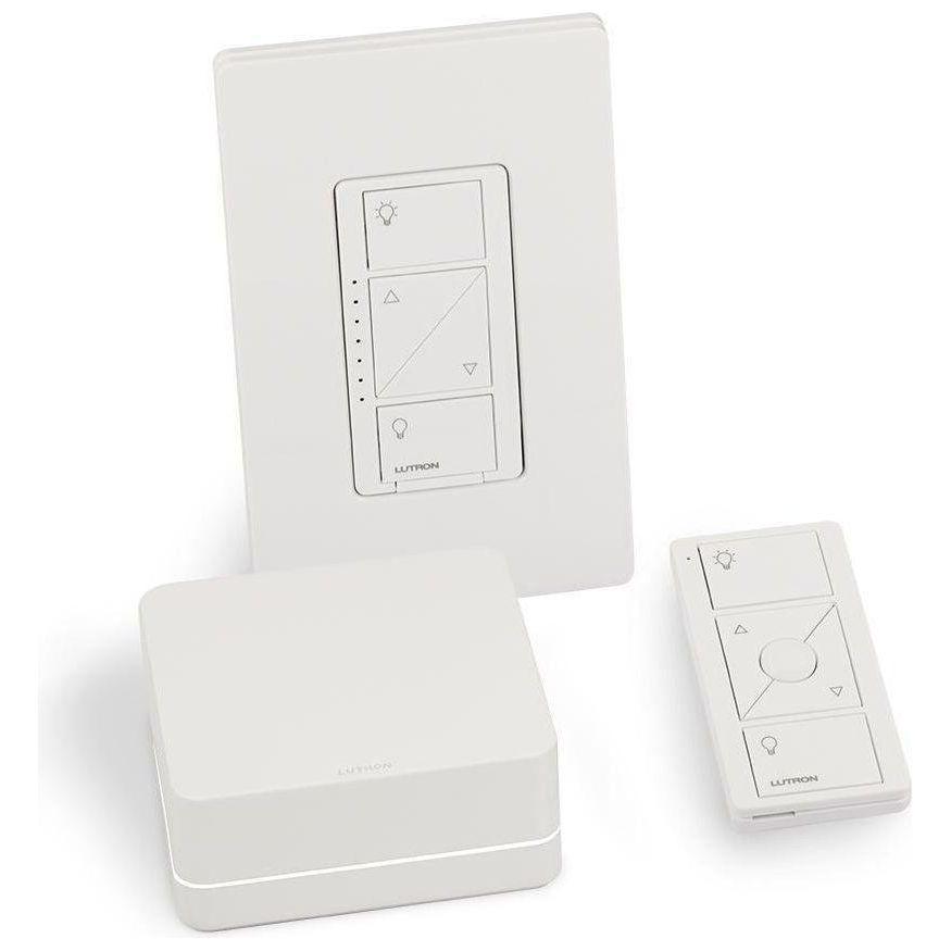 Lutron - Caseta Wireless Bridge PRO Wall Box Dimmer Package - P-BDGPRO-PKG1W-C - Canada Light Shop