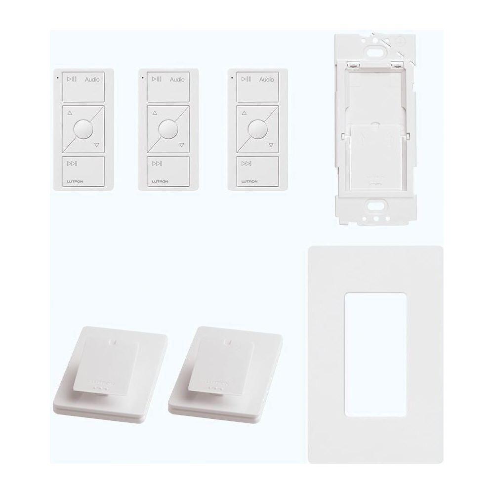 Lutron - Caseta Wireless Smart Bridge PRO Audio Kit - P-BDGPRO-PKG3AWC - Canada Light Shop