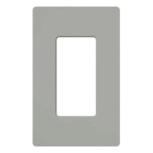 Lutron - Claro & Satin Colors 1-Gang Wallplate - CW-1-GR - Canada Light Shop