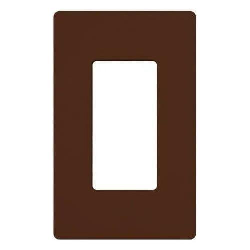 Lutron - Claro & Satin Colors 1-Gang Wallplate - SC-1-SI - Canada Light Shop