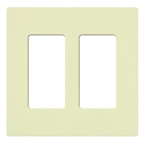 Lutron - Claro & Satin Colors 2-Gang Wallplate - CW-2-AL - Canada Light Shop