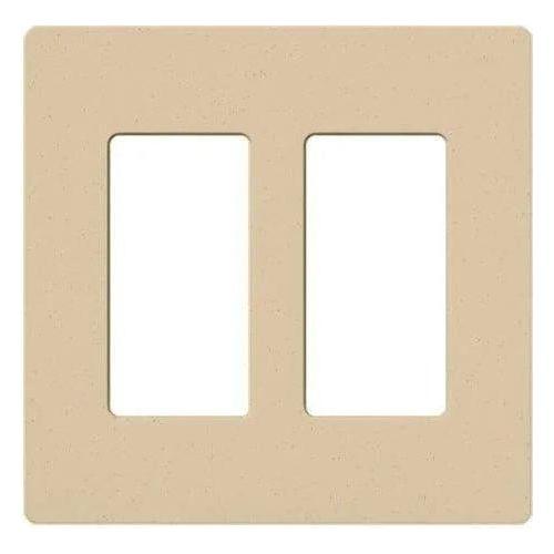 Lutron - Claro & Satin Colors 2-Gang Wallplate - SC-2-DS - Canada Light Shop