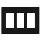 Lutron - Claro & Satin Colors 3-Gang Wallplate - CW-3-BL - Canada Light Shop