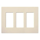 Lutron - Claro & Satin Colors 3-Gang Wallplate - CW-3-LA - Canada Light Shop