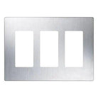 Lutron - Claro & Satin Colors 3-Gang Wallplate - CW-3-SS - Canada Light Shop