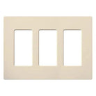 Lutron - Claro & Satin Colors 3-Gang Wallplate - SC-3-ES - Canada Light Shop