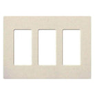 Lutron - Claro & Satin Colors 3-Gang Wallplate - SC-3-LS - Canada Light Shop