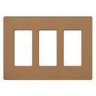 Lutron - Claro & Satin Colors 3-Gang Wallplate - SC-3-TC - Canada Light Shop