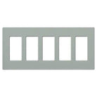 Lutron - Claro & Satin Colors 5-Gang Wallplate - SC-5-BG - Canada Light Shop