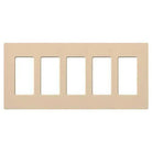 Lutron - Claro & Satin Colors 5-Gang Wallplate - SC-5-DS - Canada Light Shop