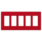 Lutron - Claro & Satin Colors 5-Gang Wallplate - SC-5-HT - Canada Light Shop