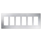 Lutron - Claro & Satin Colors 6-Gang Wallplate - CW-6-SS - Canada Light Shop