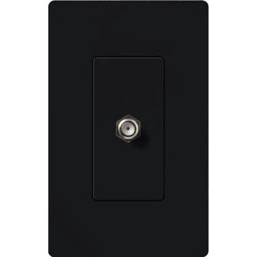 Lutron - Claro & Satin Colors Cable TV Jack - CA-CJ-BL - Canada Light Shop