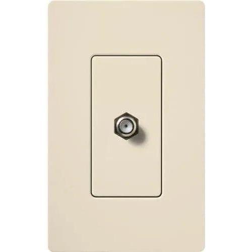 Lutron - Claro & Satin Colors Cable TV Jack - CA-CJ-LA - Canada Light Shop