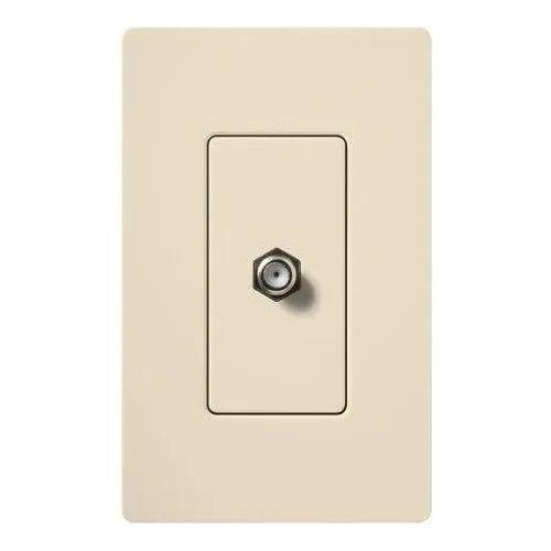 Lutron - Claro & Satin Colors Cable TV Jack - SC-CJ-ES - Canada Light Shop