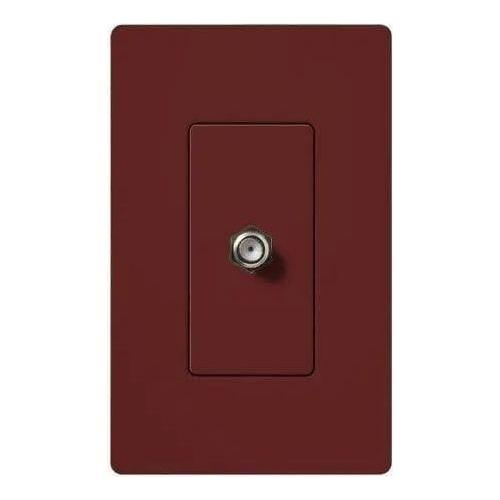 Lutron - Claro & Satin Colors Cable TV Jack - SC-CJ-MR - Canada Light Shop
