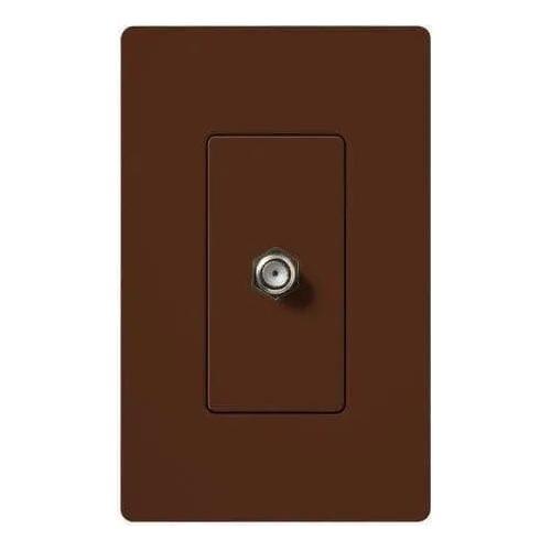 Lutron - Claro & Satin Colors Cable TV Jack - SC-CJ-SI - Canada Light Shop