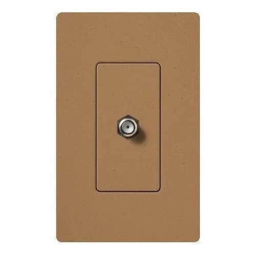 Lutron - Claro & Satin Colors Cable TV Jack - SC-CJ-TC - Canada Light Shop