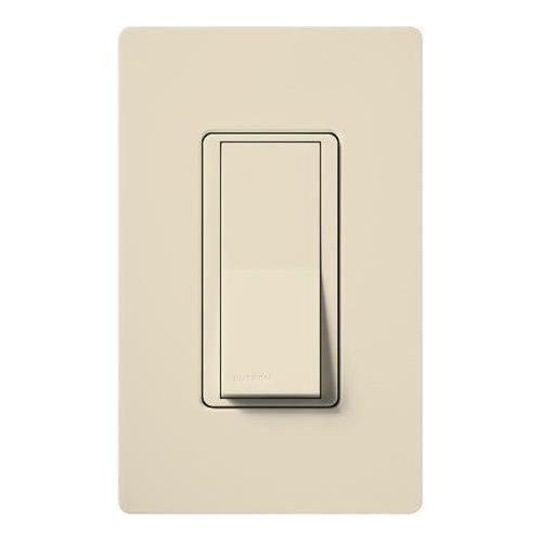 Lutron - Claro & Satin Colors Single Pole Switch - CA-1PS-LA - Canada Light Shop