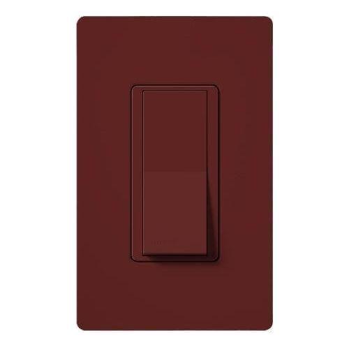 Lutron - Claro & Satin Colors Single Pole Switch - SC-1PS-MR - Canada Light Shop