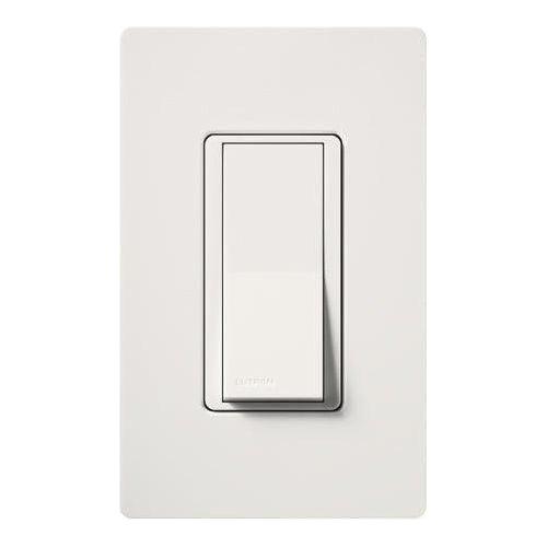 Lutron - Claro & Satin Colors Single Pole Switch - SC-1PS-SW - Canada Light Shop