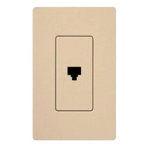 Lutron - Claro & Satin Colors Telephone Jack RJ11 - SC-PJ-DS - Canada Light Shop
