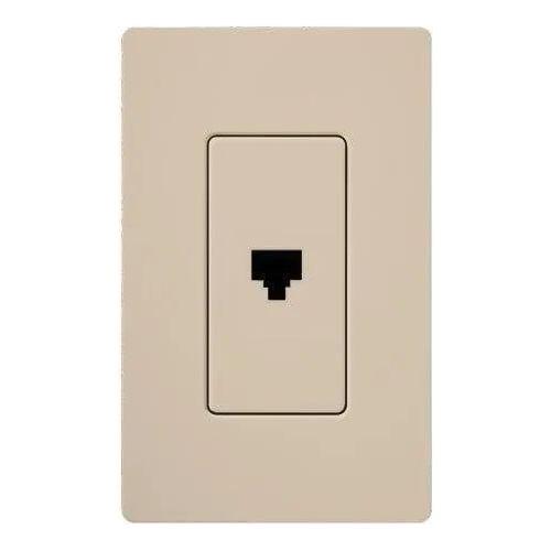 Lutron - Claro & Satin Colors Telephone Jack RJ11 - SC-PJ-TP - Canada Light Shop