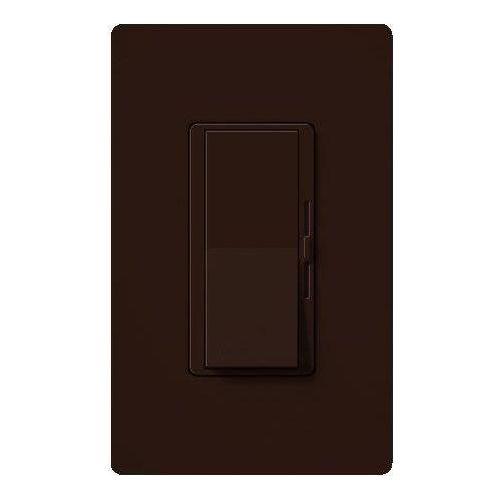 Lutron - Diva 1000W Incandescent Single Pole Dimmer - DV-10P-BR-CSA - Canada Light Shop