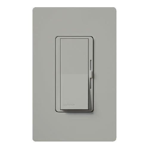 Lutron - Diva 600W Magnetic Low Voltage Single Pole Dimmer - DVLV-600P-GR-CSA - Canada Light Shop