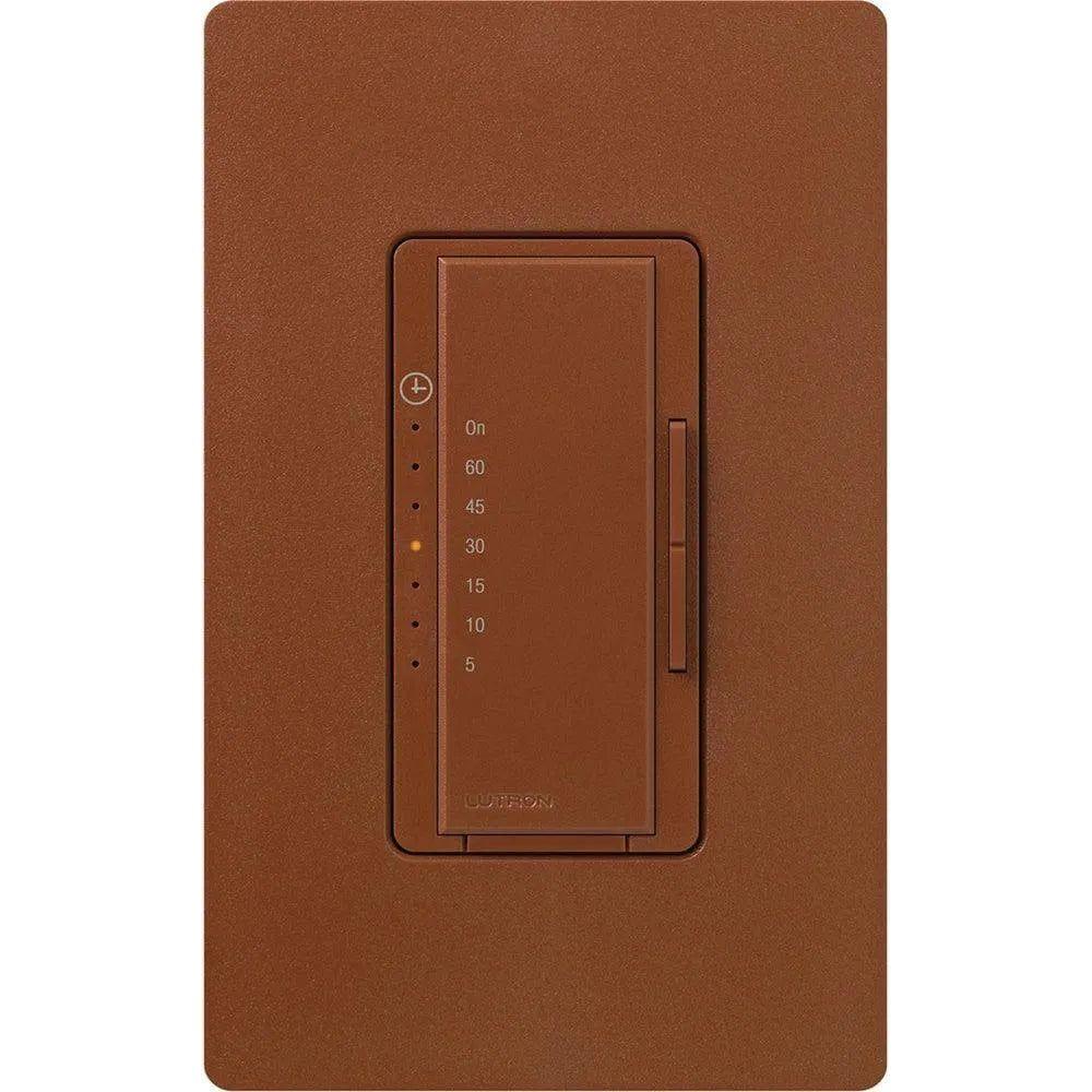 Lutron - Maestro 60-Minute Timer with Neutral - MA-T51MN-SI - Canada Light Shop