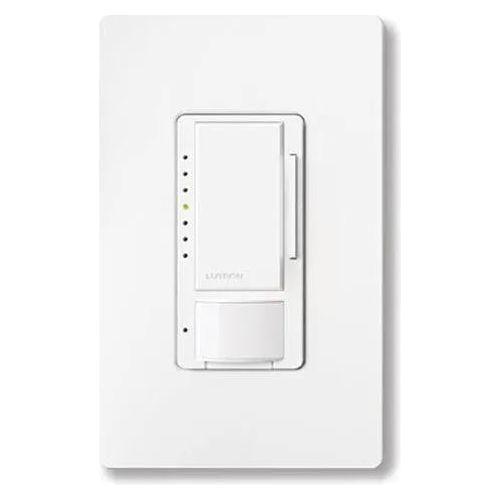 Lutron - Maestro LED+ CL Occupancy/Vacancy Sensor Dimmer - MSCL-OP153M-WH - Canada Light Shop